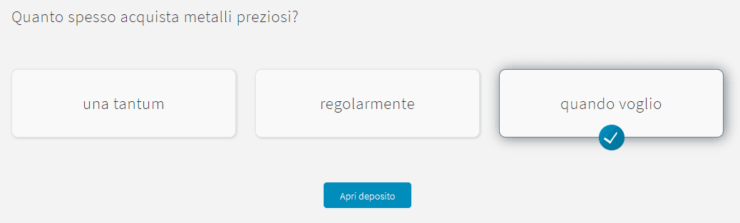 Scegli il tipo di contributo che daremo