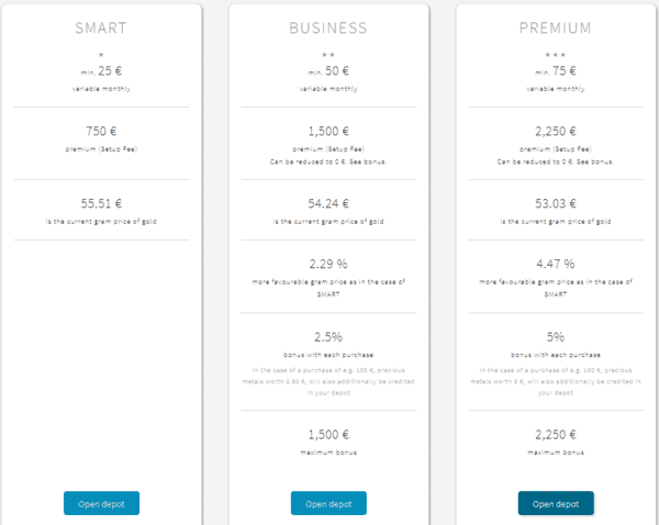 Choose account type